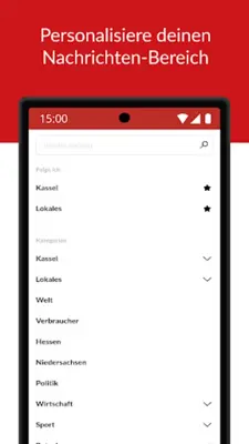 HNA - die Nachrichten-App android App screenshot 5