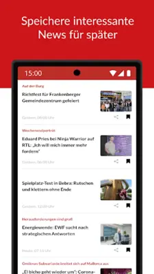 HNA - die Nachrichten-App android App screenshot 6